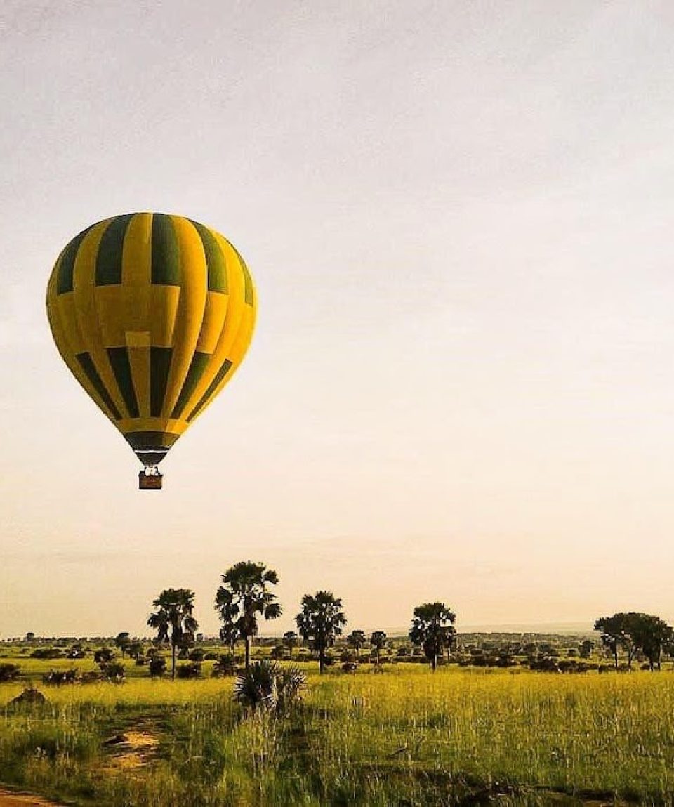 Serengeti baloon safari